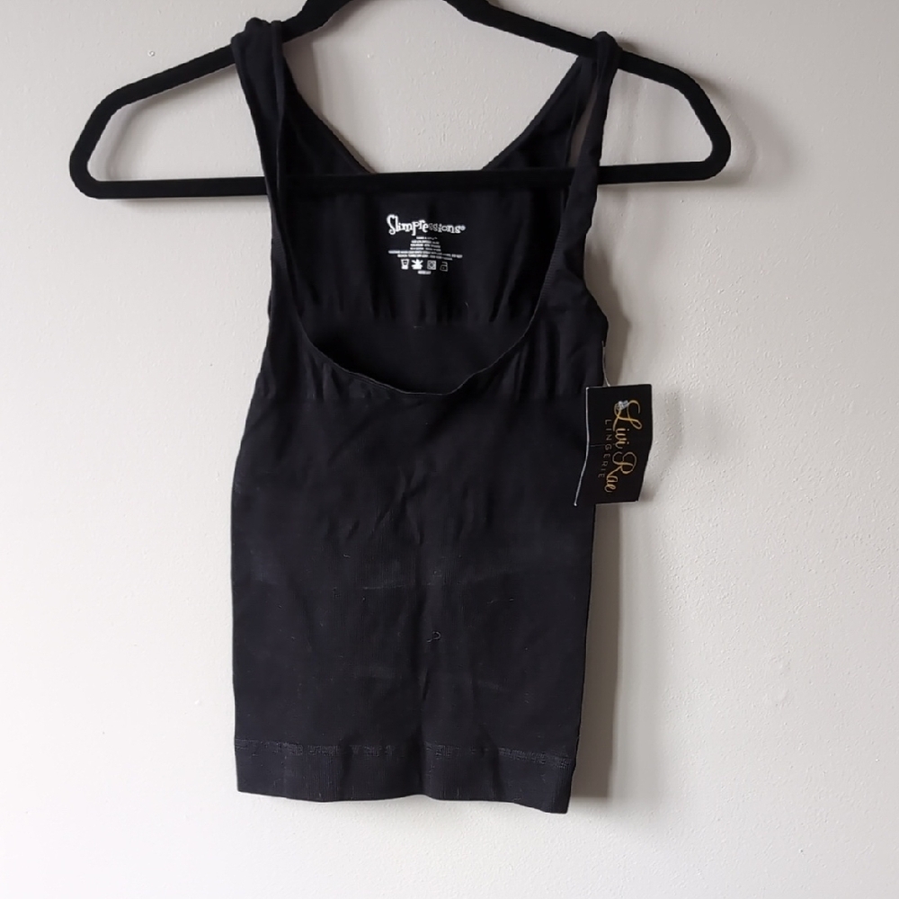 Black Compression Tank Top